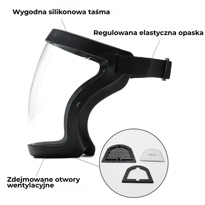 DustProtect™ | Dla budowlańców, ogrodników i nie tylko – Zaufana ochrona całej twarzy