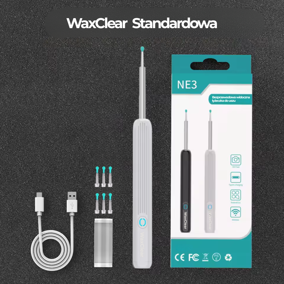 WaxClear™ – Inteligentne czyszczenie uszu z wykorzystaniem zaawansowanej technologii