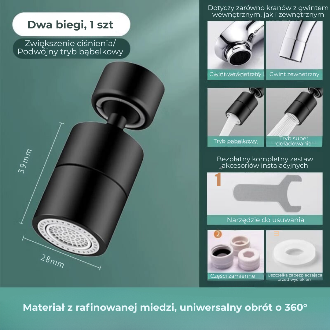 Flow360™ | Bateria 720° Luxury – Styl, Wytrzymałość i Inteligentna Funkcjonalność w Jednym!