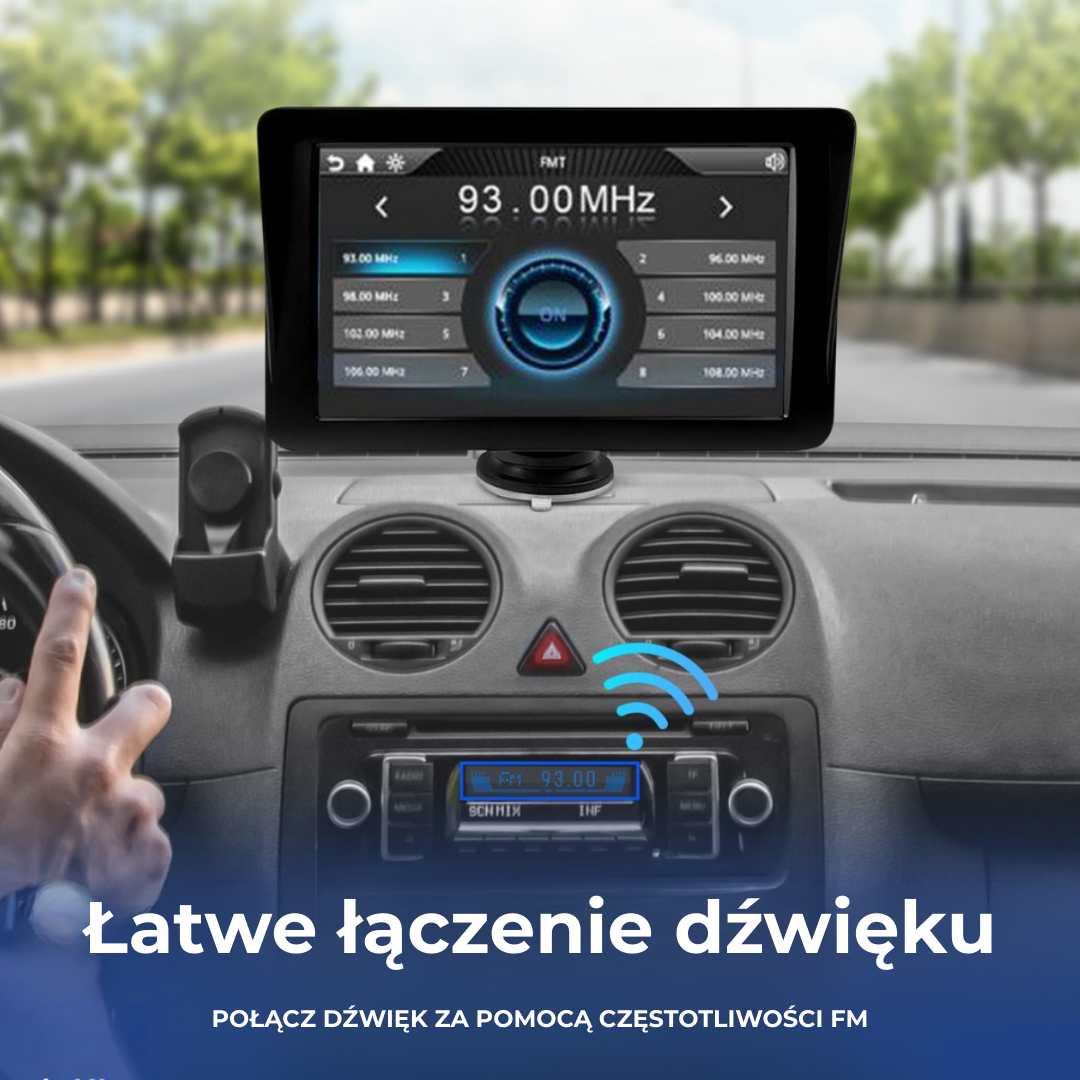 AutoLink™ | Zmień każdy samochód w inteligentny system infotainment w zaledwie 2 minuty!