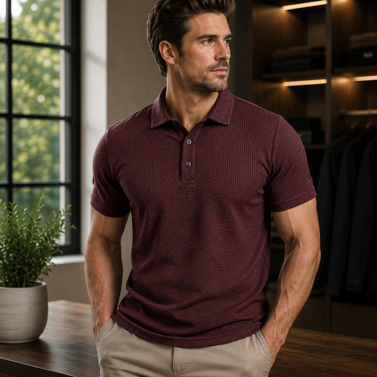 FlexPolo™ | Wygodna męska koszulka polo