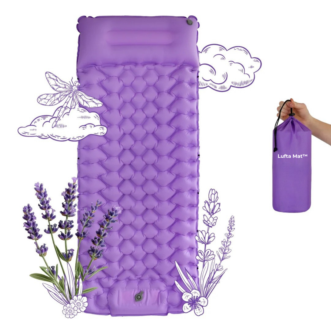 Lufta Mat™ | Ultralekka i kompaktowa mata do spania – idealna w podróży