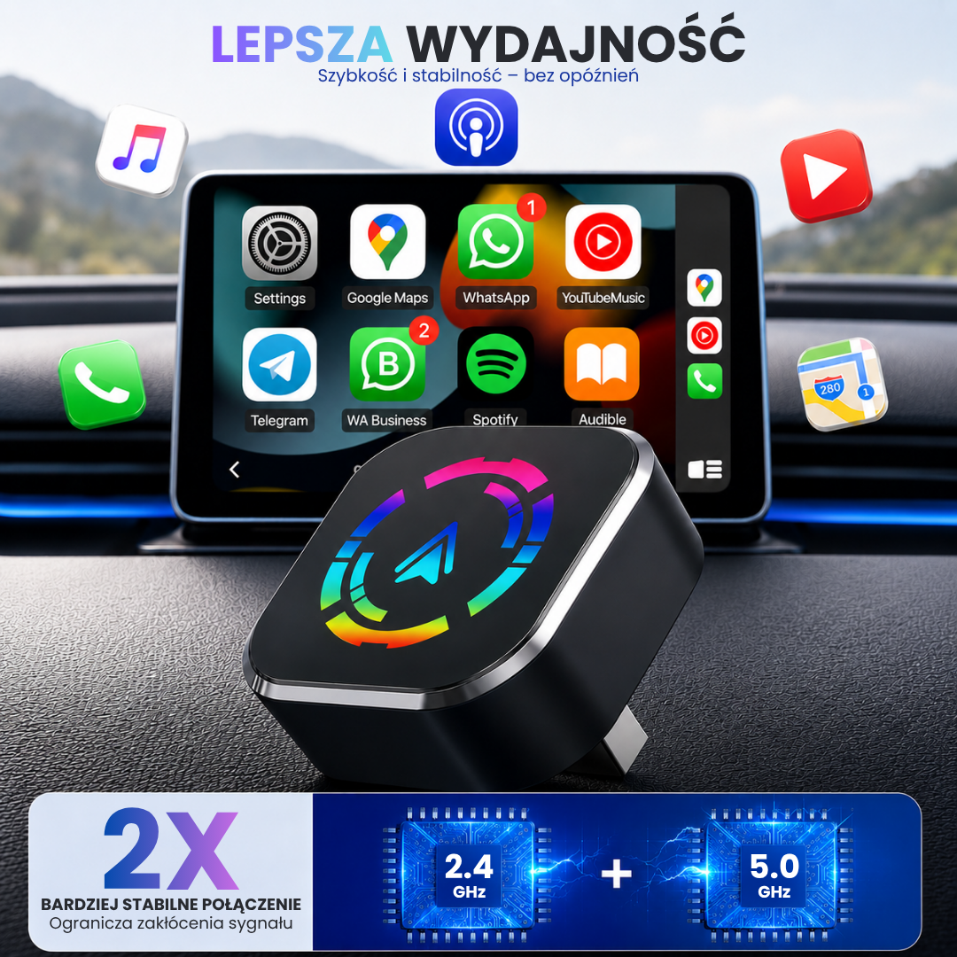 DriveLink™ | Zmodernizuj każdy dysk — ciesz się łącznością bez kabli