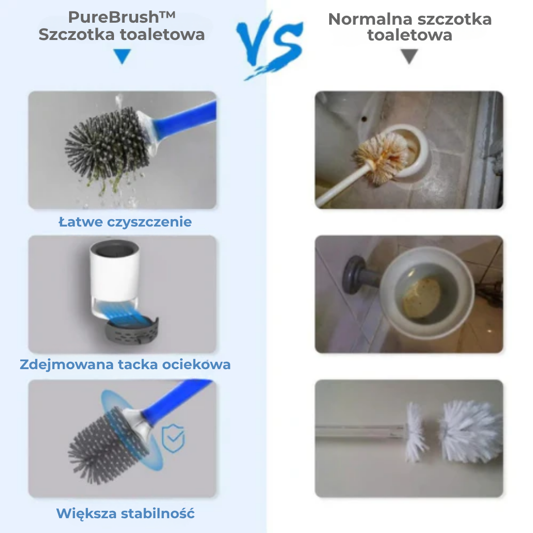 PureBrush™ | Czyść mądrzej, nie ciężej — PureBrush™ zmienia wszystko