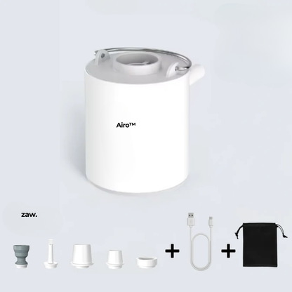 Airo™ | Kieszonkowa pompka z mocą, która zastępuje Twoje płuca!
