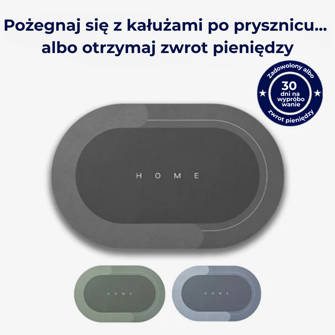 SoffiMat™ | Masz dość mokrych, śliskich podłóg? Ta mata schnie natychmiast!
