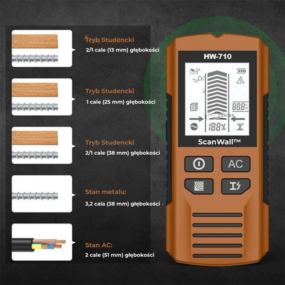 ScanWall™  | Poznaj, co kryje się za ścianą – wierć bezpiecznie
