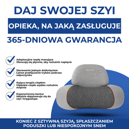 Nexora™ | Koniec z bólem szyi: 3-w-1 urządzenie, które resetuje Twój kręgosłup w 15 minut dziennie