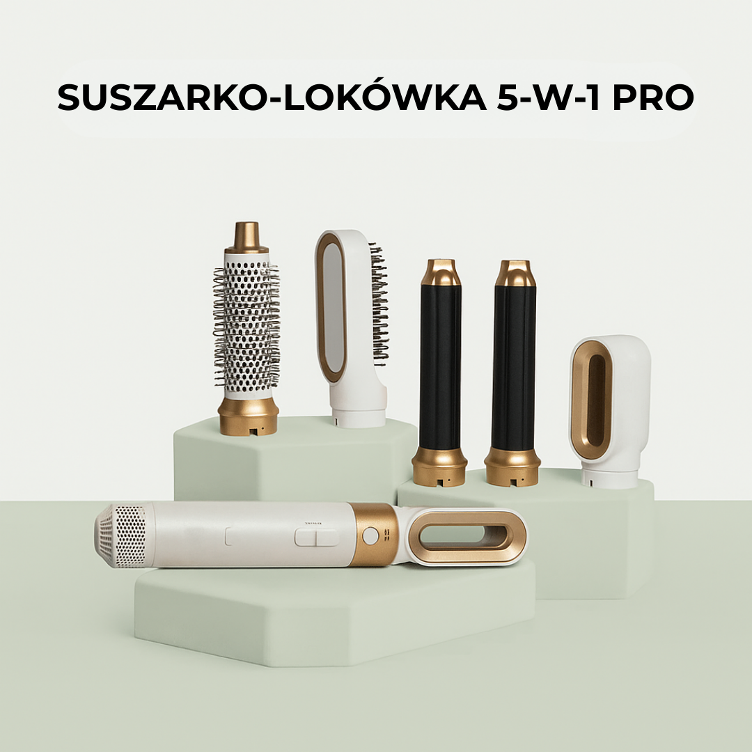 AirWave 5-in-1 | Efekt jak z salonu w domu – wystylizuj włosy w kilka minut