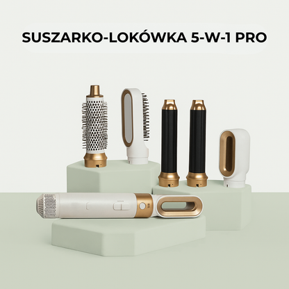 AirWave 5-in-1 | Efekt jak z salonu w domu – wystylizuj włosy w kilka minut