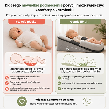 BabyKlin™ | Pomaga zapewnić wygodniejszą pozycję po karmieniu