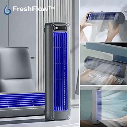 FreshFlow™ | Pokonaj upał i pozostań chłodny przez całe lato – bez wysokich rachunków za prąd i nieporęcznych klimatyzatorów.
