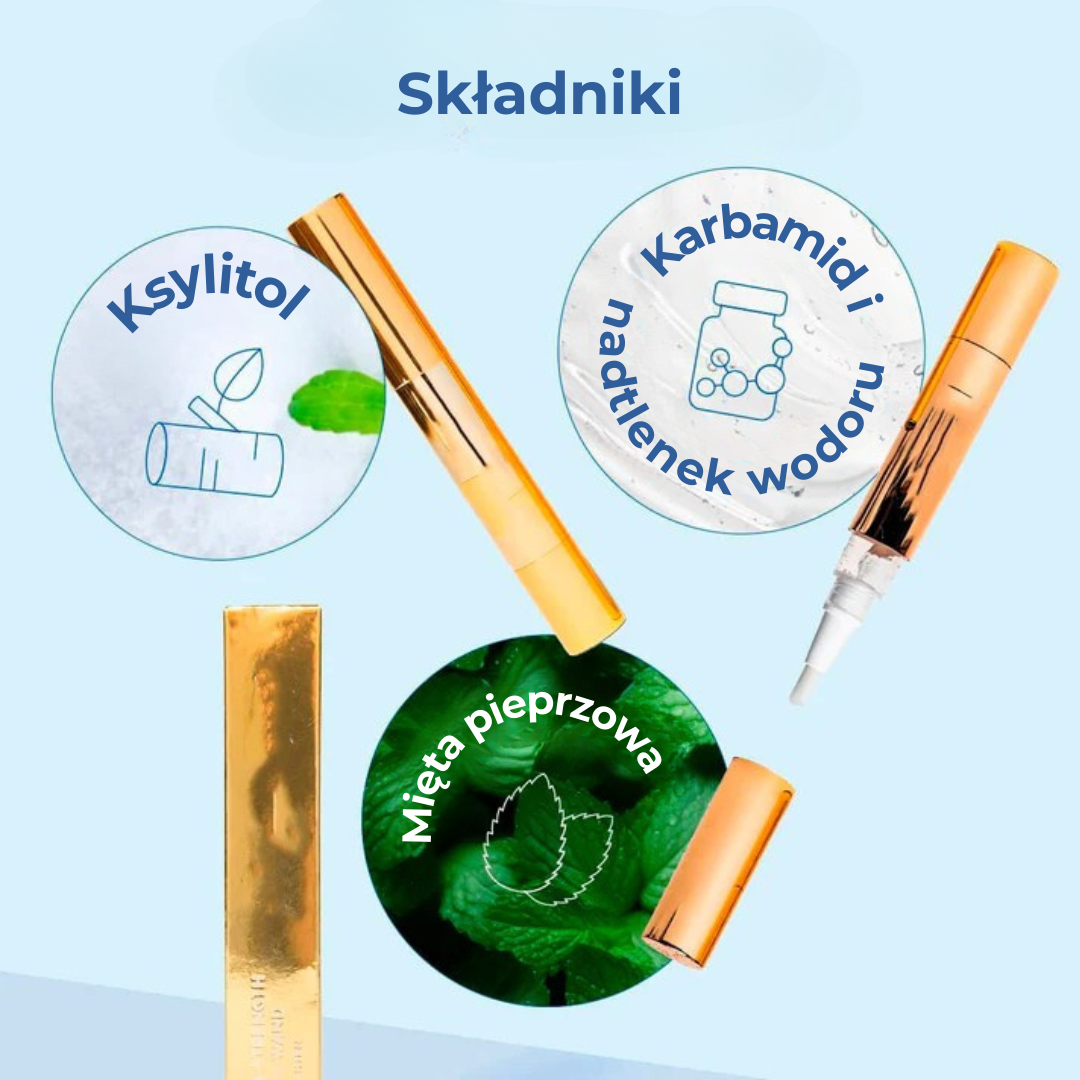 PerłaSmile™ | Szybki i delikatny sposób na bielsze zęby – gdziekolwiek i kiedykolwiek