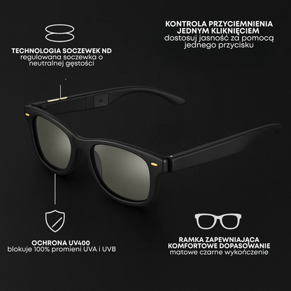 Lumex™ Premium Regulowane Okulary Przeciwsłoneczne | W końcu – idealne widzenie w każdym świetle ☀️😎
