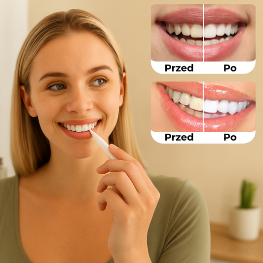 SmileBright™ - Rozjaśnij swój uśmiech, bez wysiłku. Wybielanie inspirowane kliniką.