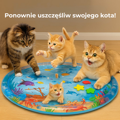 AquaFur™ | Twojemu Kotu Grozi Nuda i Przegrzanie? Czas na Matę, Którą Pokocha!