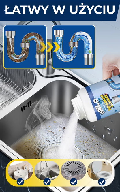 EcoFlow™ | Zatkane rury? Ten enzymatyczny środek usuwa zatory bez agresywnych chemikaliów!