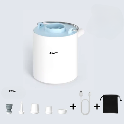Airo™ | Kieszonkowa pompka z mocą, która zastępuje Twoje płuca!