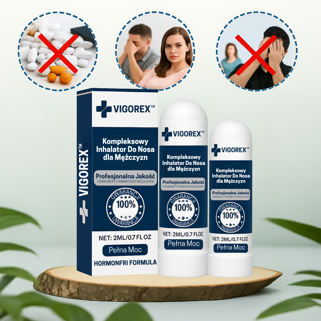 Vigorex™| Inhalator – Twarda erekcja w 5 minut – bez tabletek!