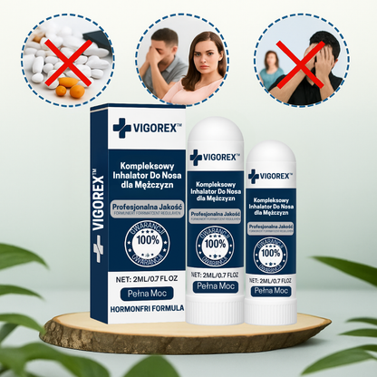 Vigorex™| Inhalator – Twarda erekcja w 5 minut – bez tabletek!