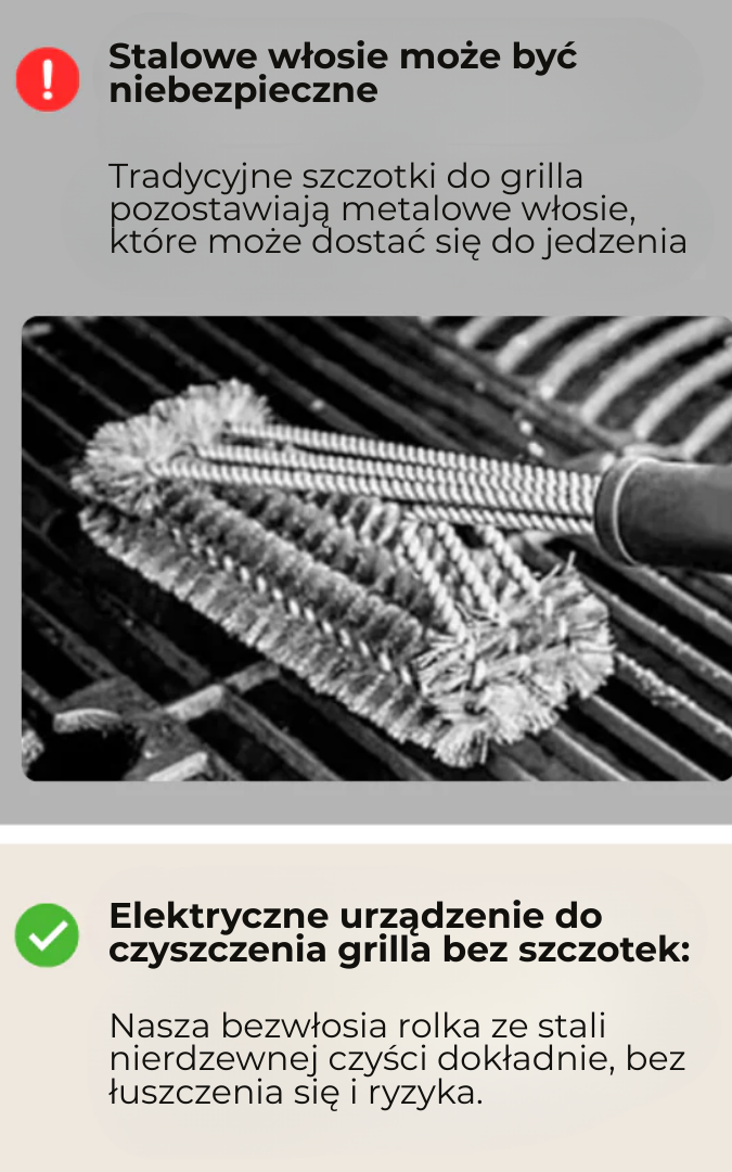 GrillClean™ | Spraw, by Twoje sesje grillowe były szybsze, czystsze i łatwiejsze niż kiedykolwiek wcześniej.