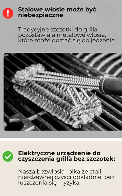 GrillClean™ | Spraw, by Twoje sesje grillowe były szybsze, czystsze i łatwiejsze niż kiedykolwiek wcześniej.