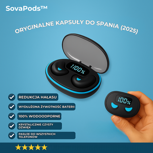 SovaPods™ | Obudź się pełen energii – odkryj sekret głębokiego snu