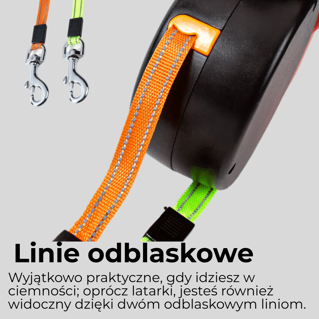 FlexiDuo™ | Najinteligentniejsza smycz, jaką kiedykolwiek będziesz mieć – dla dwóch psów jednocześnie