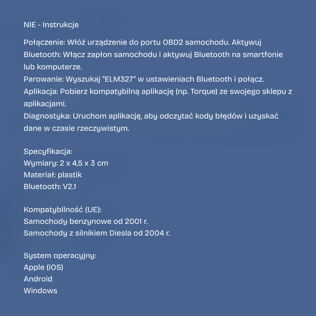 MotorIQ™ | Bluetooth OBD2 Scanner