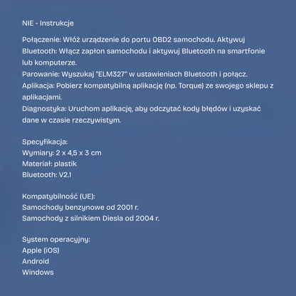 MotorIQ™ | Bluetooth OBD2 Scanner