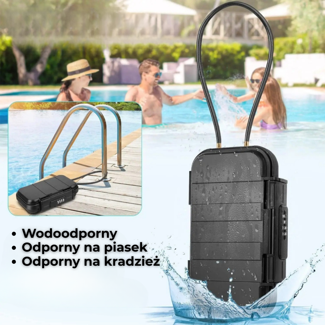 ValuLock™ | Zrelaksuj się bez obaw – Oto idealna plażowa skrytka na Twoje kosztowności!