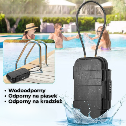 ValuLock™ | Zrelaksuj się bez obaw – Oto idealna plażowa skrytka na Twoje kosztowności!