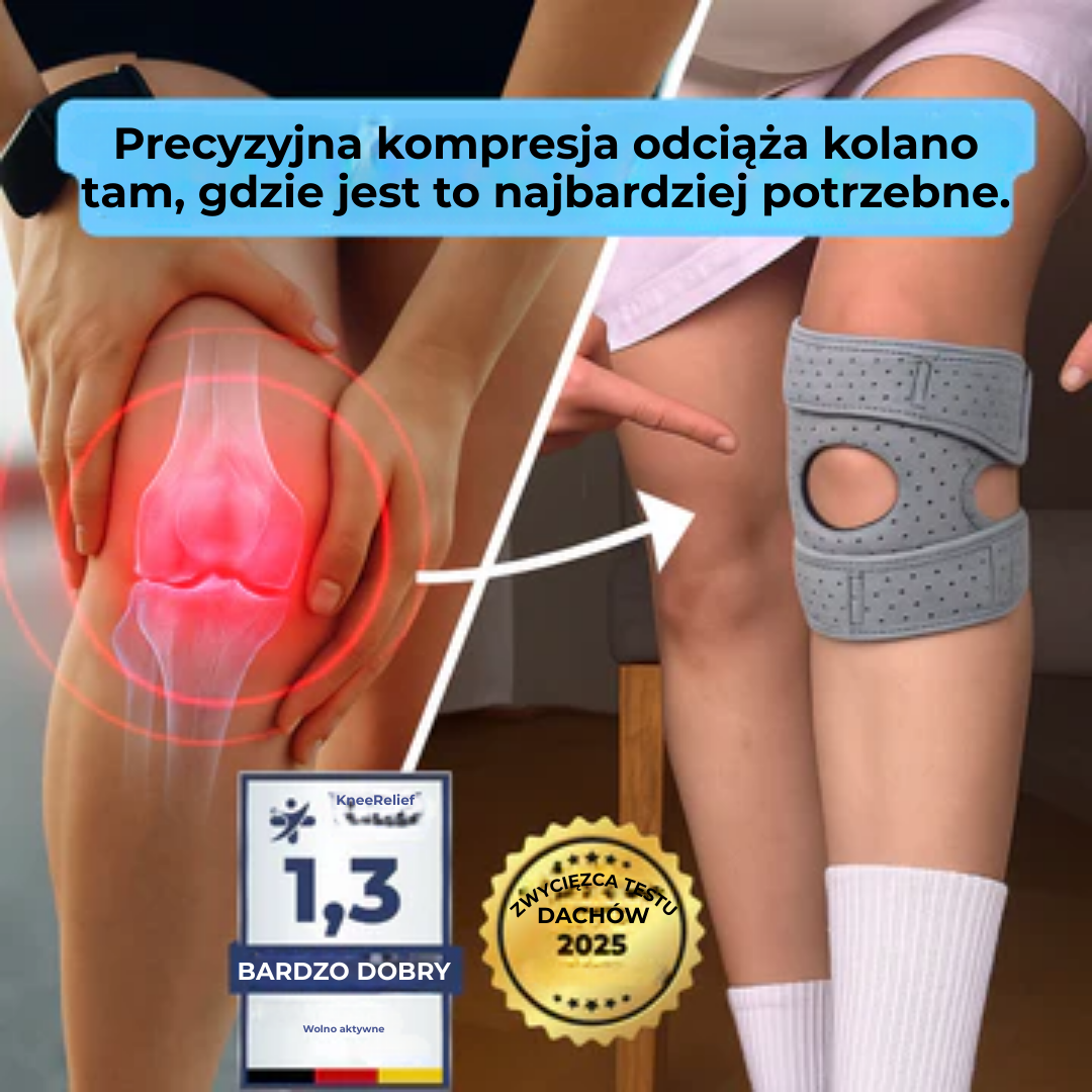 KneeRelief™ | Pożegnaj ból kolan – Witaj stabilności i pewności siebie!