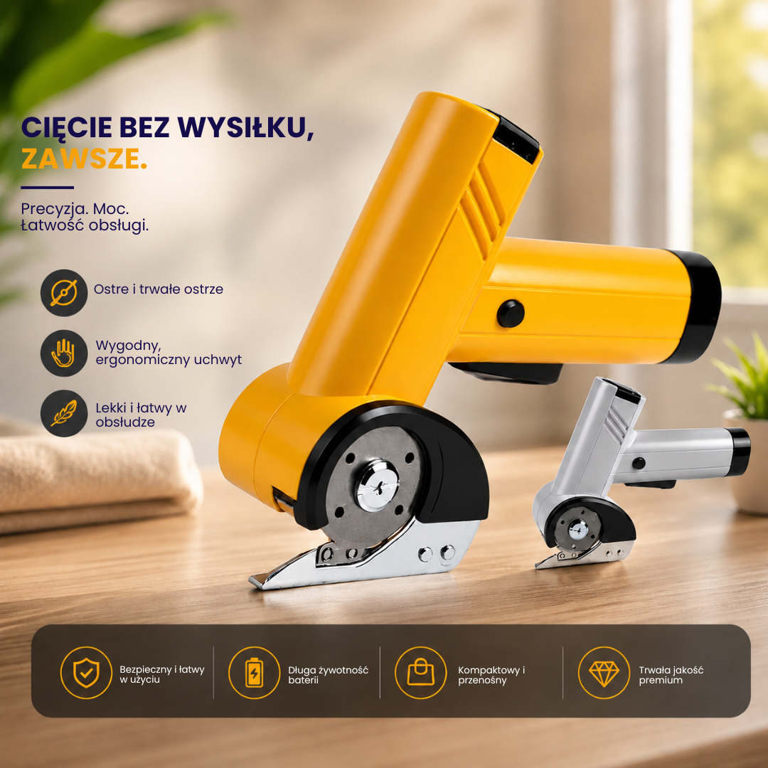 CutEase™ | Cięcie kartonu, tkanin, skóry i dywanów