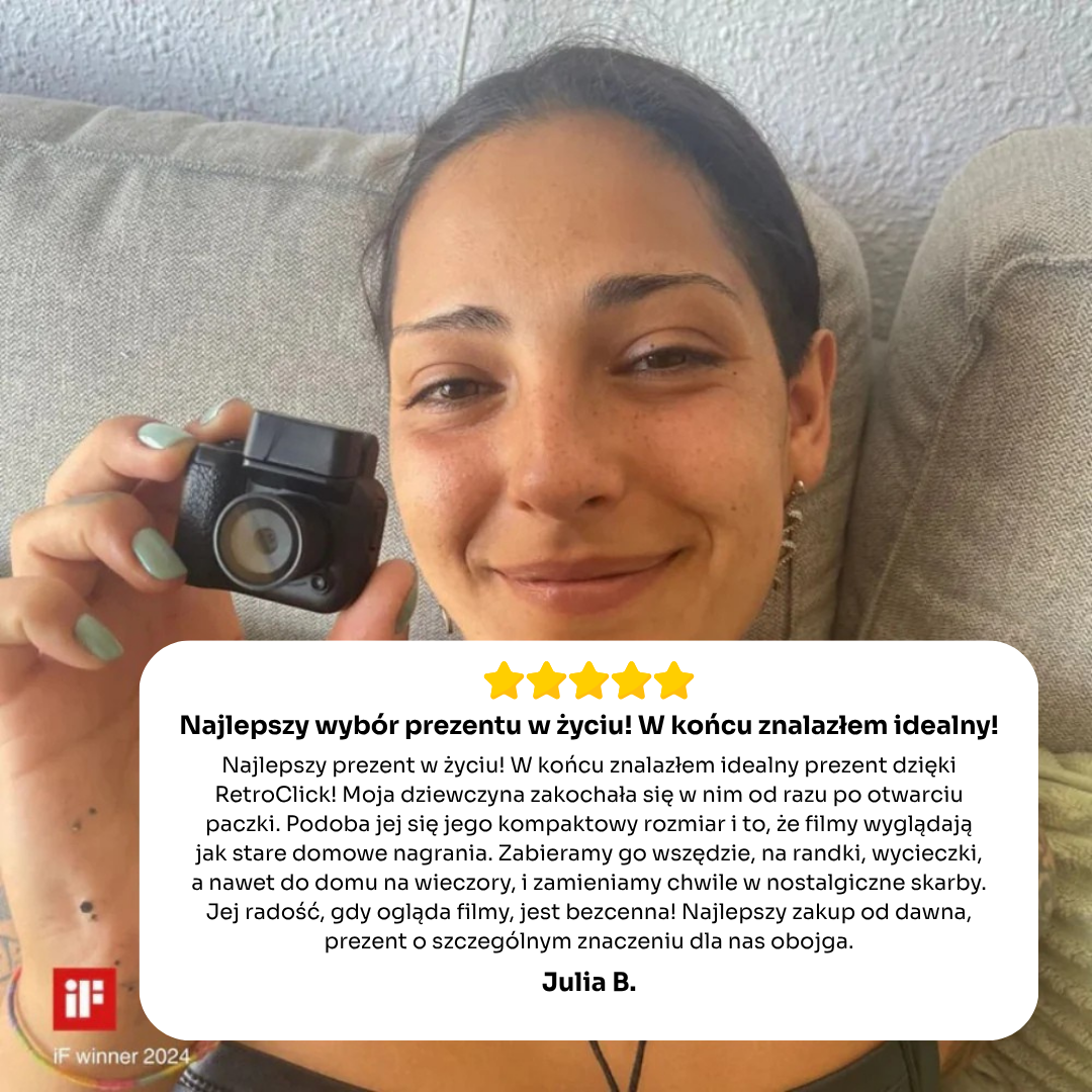 RetroClick™ – Przeżyj ponownie magię lat 90. i 2000.📸