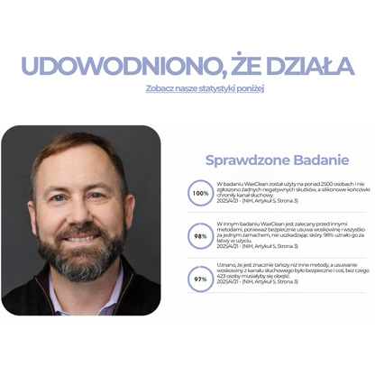 WaxClear™ – Inteligentne czyszczenie uszu z wykorzystaniem zaawansowanej technologii