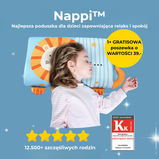 Nappi™ | Poduszka dla dzieci zapewniająca spokojny sen