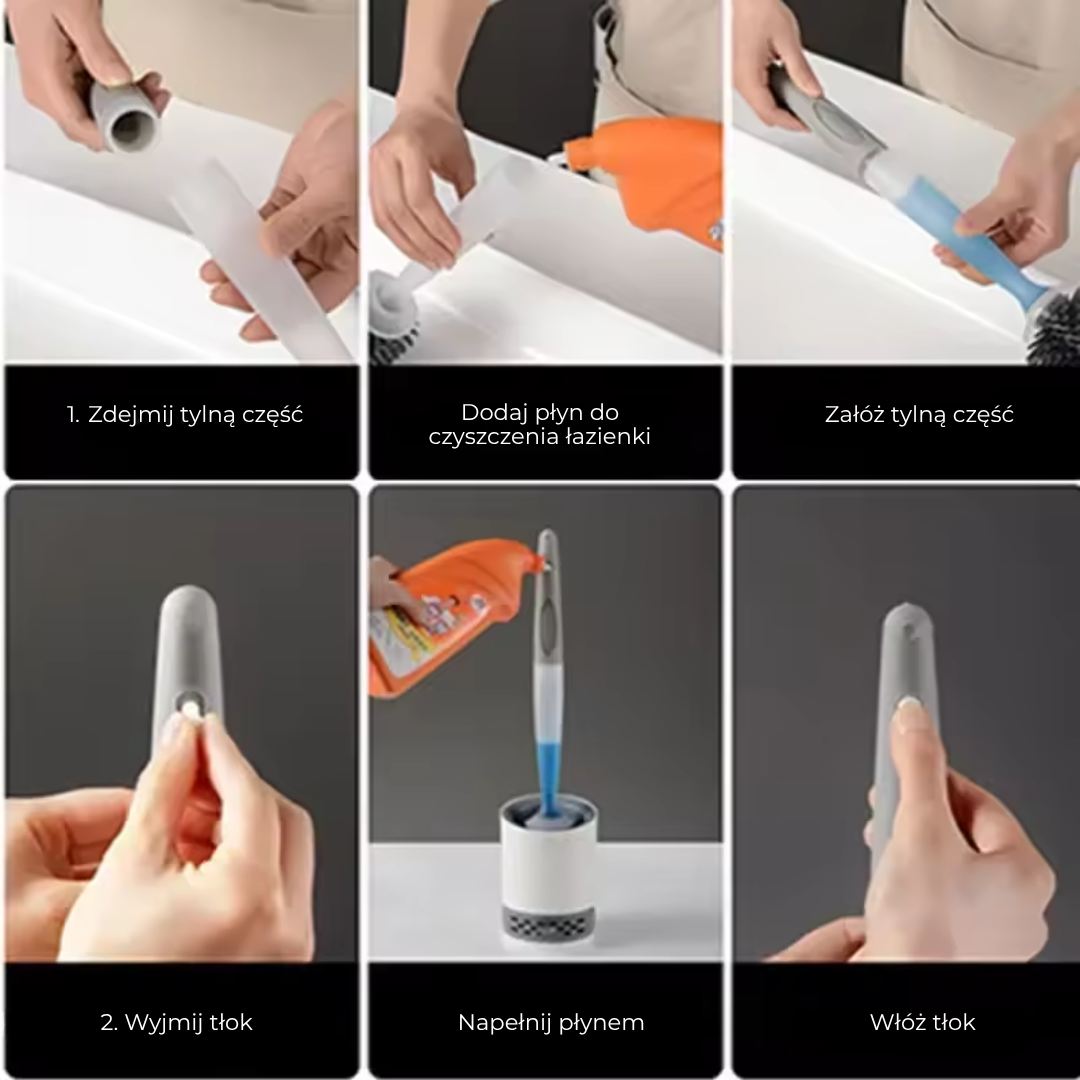 PureBrush™ | Czyść mądrzej, nie ciężej — PureBrush™ zmienia wszystko