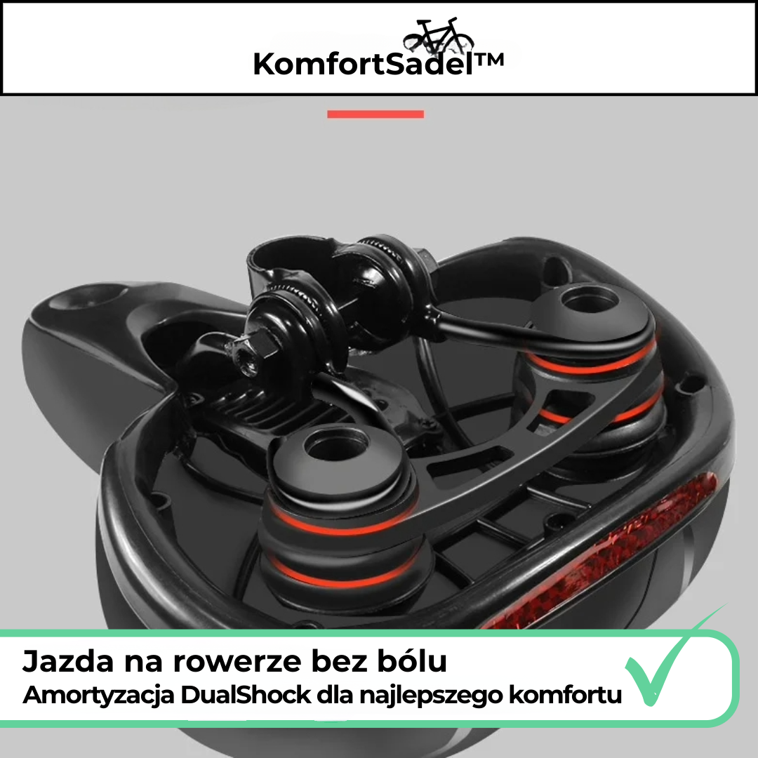 KomfortSadel™ | Najlepsze ulepszenie Twojego roweru dla jazdy bez bólu