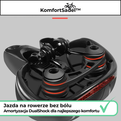 KomfortSadel™ | Najlepsze ulepszenie Twojego roweru dla jazdy bez bólu