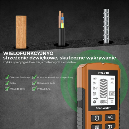 ScanWall™  | Poznaj, co kryje się za ścianą – wierć bezpiecznie