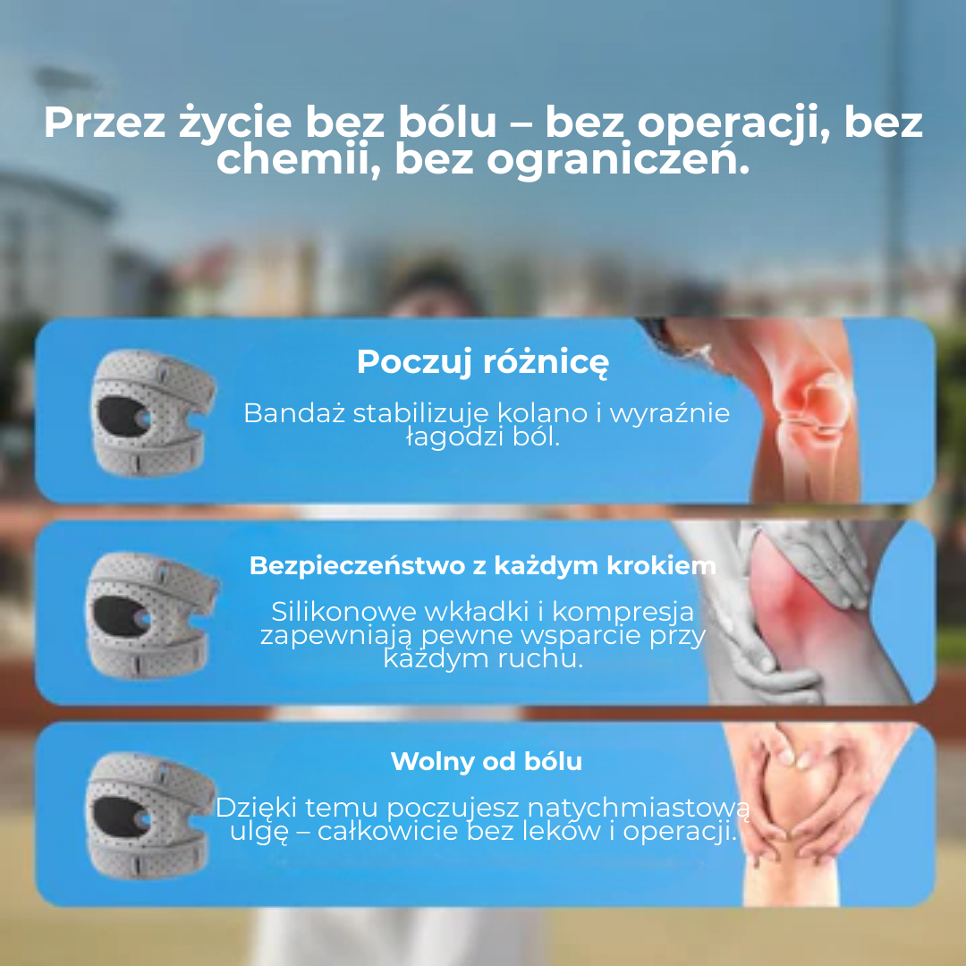 KneeRelief™ | Pożegnaj ból kolan – Witaj stabilności i pewności siebie!