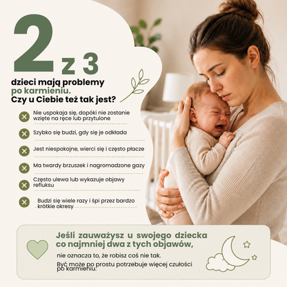 BabyKlin™ | Pomaga zapewnić wygodniejszą pozycję po karmieniu