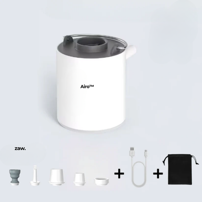 Airo™ | Kieszonkowa pompka z mocą, która zastępuje Twoje płuca!
