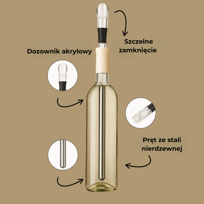 VinoChill™| Odkryj Sekret Idealnie Schłodzonego Wina w Kilka Sekund