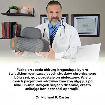 Nexora™ | Koniec z bólem szyi: 3-w-1 urządzenie, które resetuje Twój kręgosłup w 15 minut dziennie