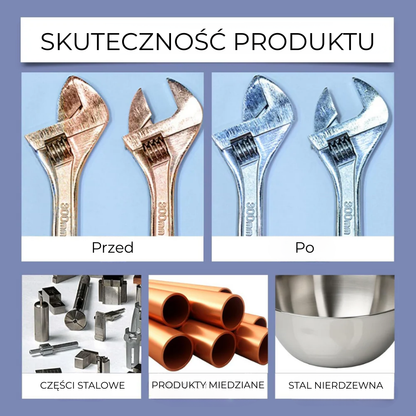 RustRemove™ | Pożegnaj rdzę – mocne, bezpieczne i delikatne rozwiązanie