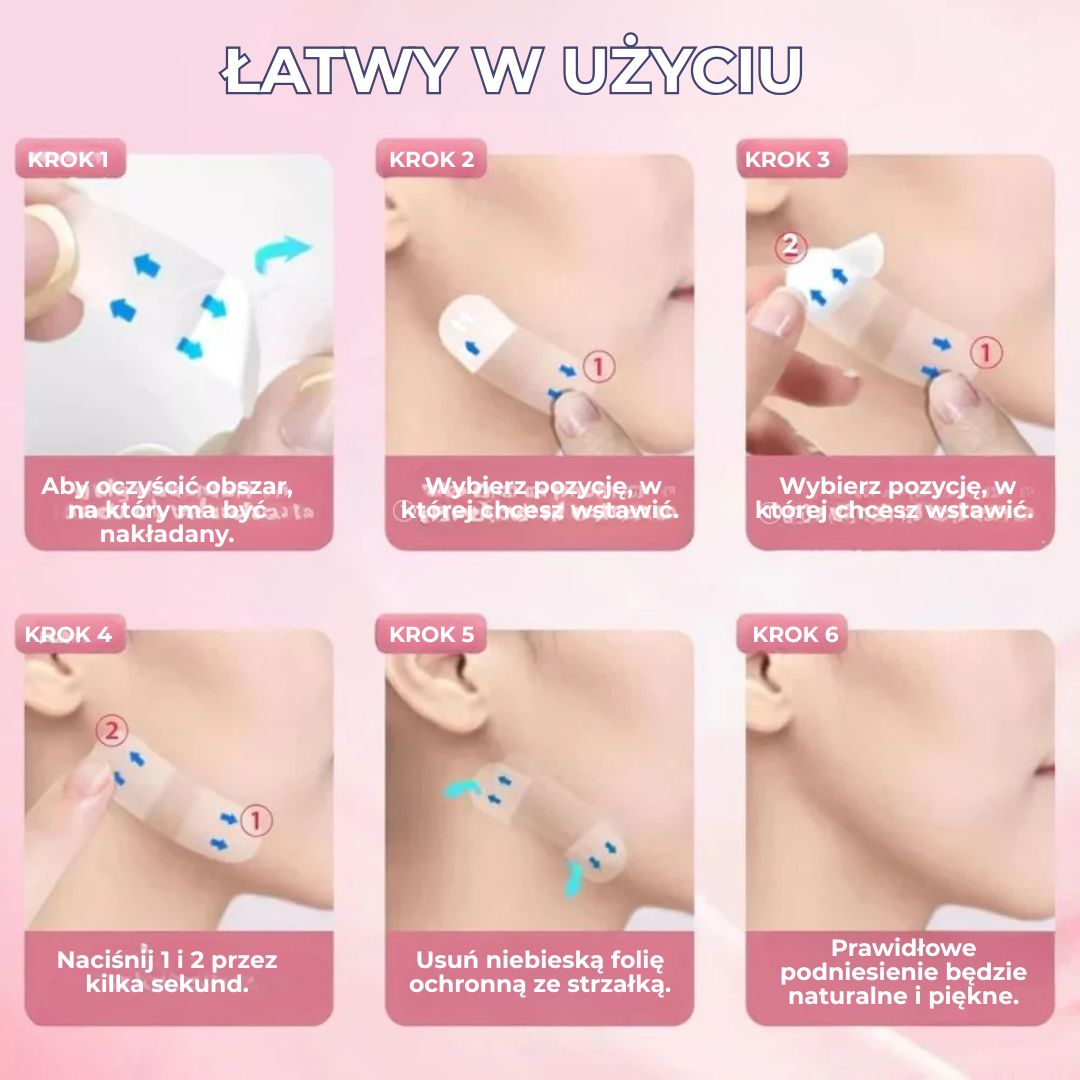 Lifty™ | Niewidoczna taśma liftingująca