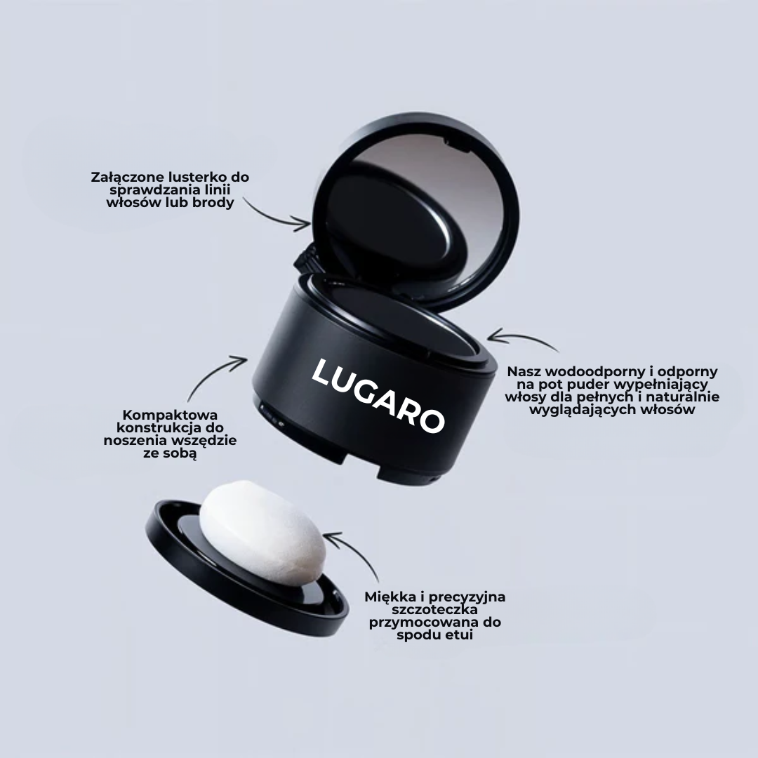 Lugaro | 💥 Pożegnaj się z przerzedzonymi włosami — Natychmiast! | Odkryj sekret pełniejszego, naturalnego wyglądu w kilka sekund