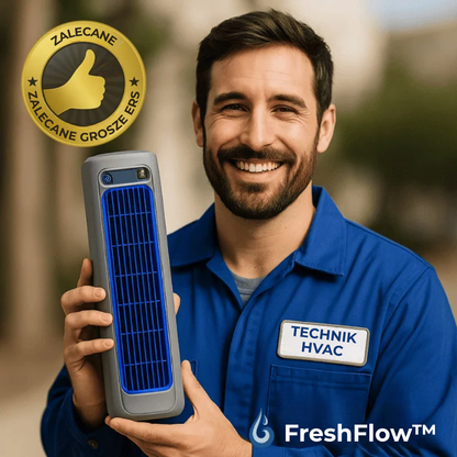 FreshFlow™ | Pokonaj upał i pozostań chłodny przez całe lato – bez wysokich rachunków za prąd i nieporęcznych klimatyzatorów.